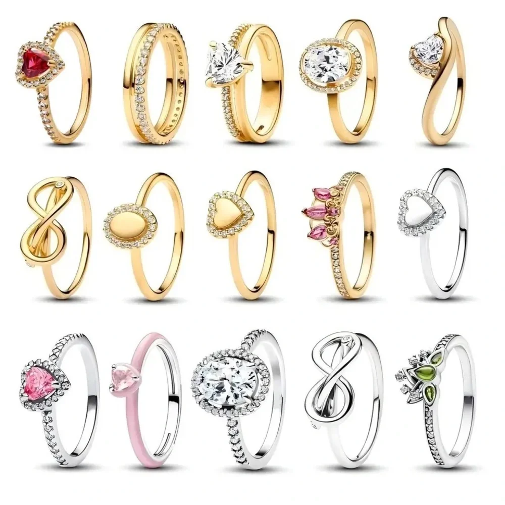 1pcs Pandora Ring 6,7,8,9 - Picture 11 of 16